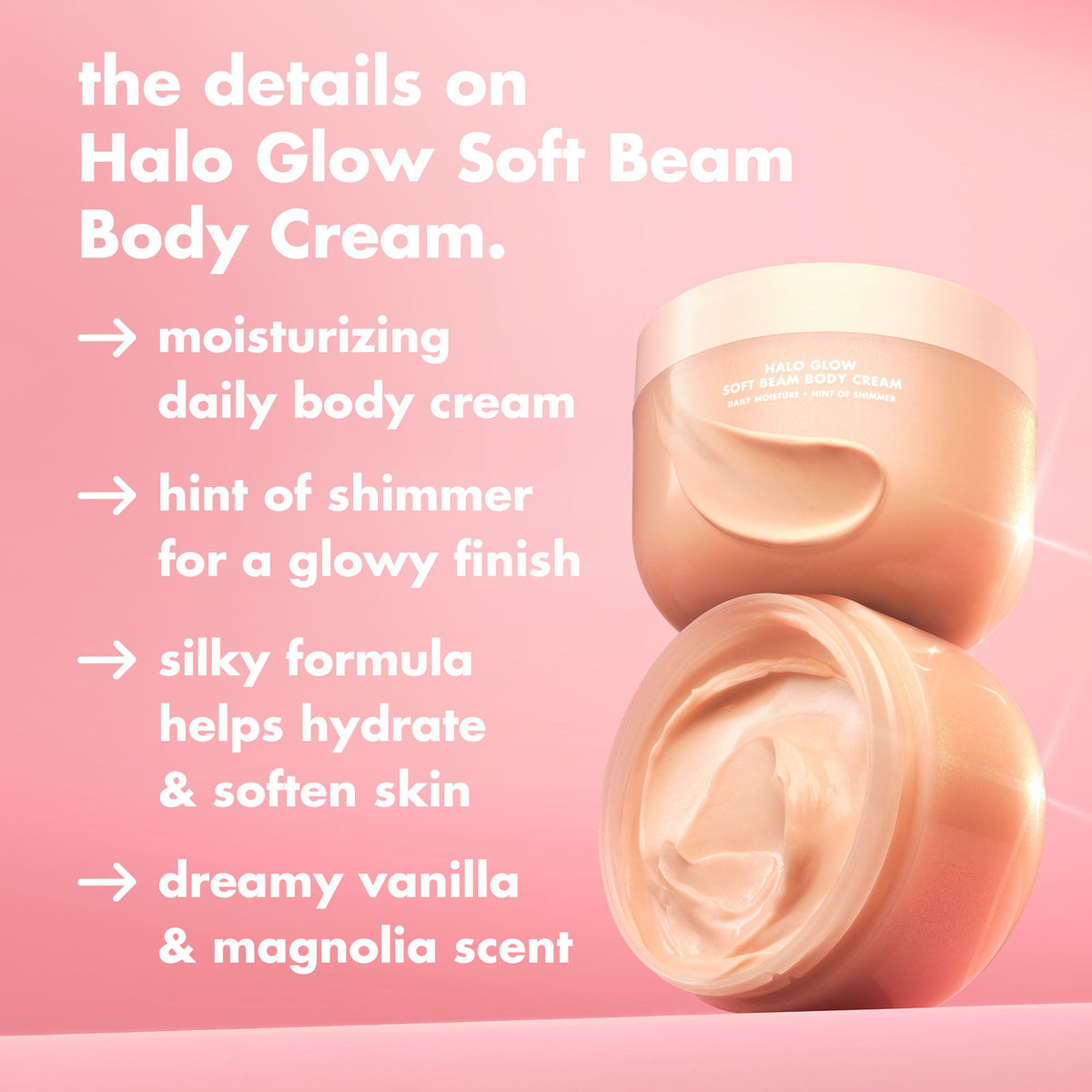 Halo Glow Soft Beam Body Cream - Mini